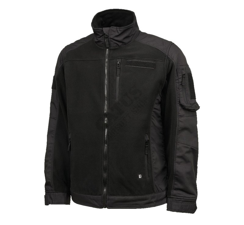Polár kabát Fleecejacket Ripstop Brandit Fekete XL
