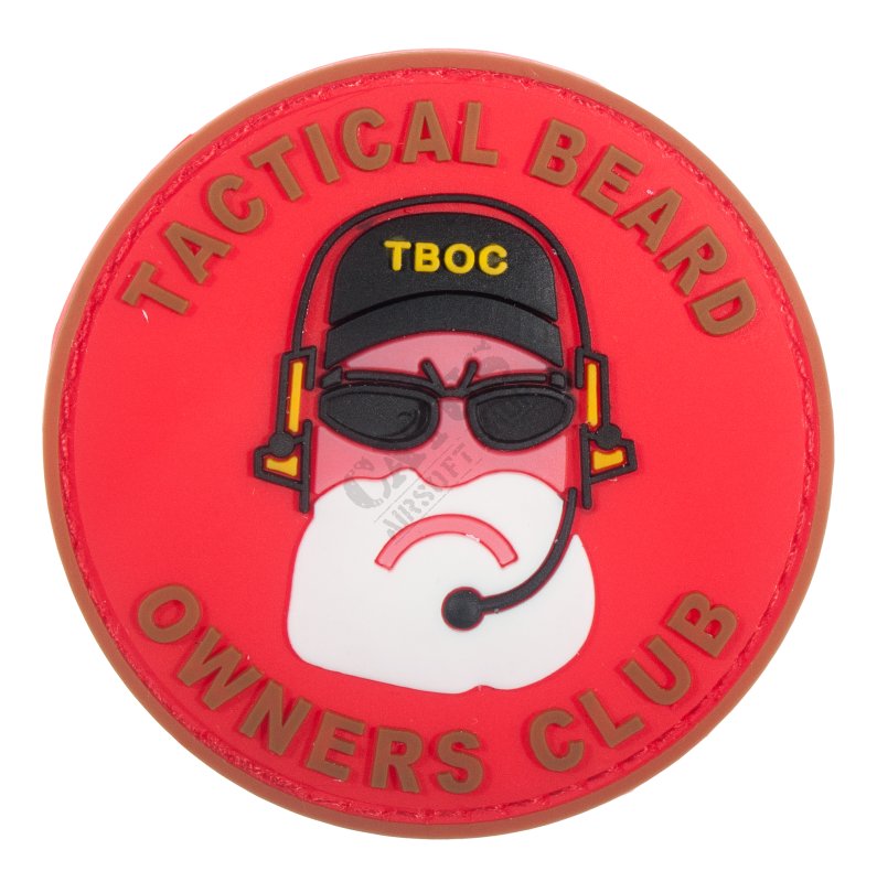 3D tépőzáras tapasz Tactical Beard Owners Club Delta Armory Vörös-barna 