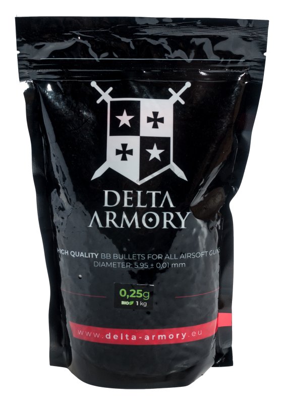 Delta Armory airsoft BIO BB 0,25g 4000db  