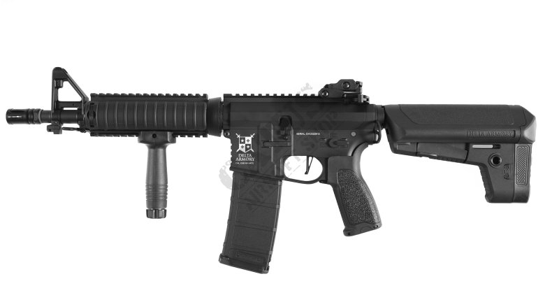 Delta Armory AR15 CQB-R ALPHA Full Metal airsoft fegyver Fekete 