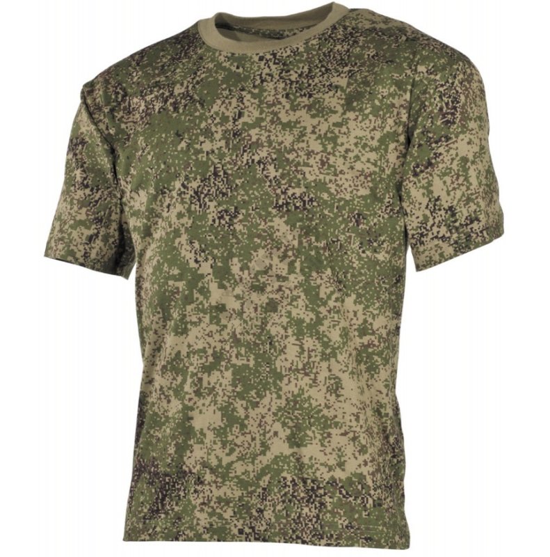 T-shirt US with short sleeves MFH Digital Flora XL