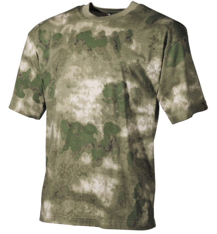 T-shirt US with short sleeves MFH HDT Camo S