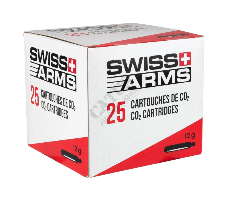 Swiss Arms 12g CO2 patron szett 25db  