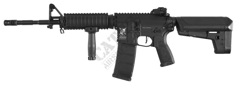 Delta Armory M4 AR15 RIS Charlie airsoft fegyver Fekete 