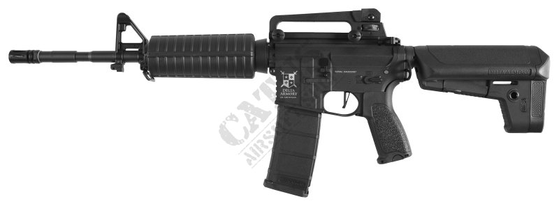 Delta Armory M4 AR15 Classic Charlie airsoft fegyver Fekete 