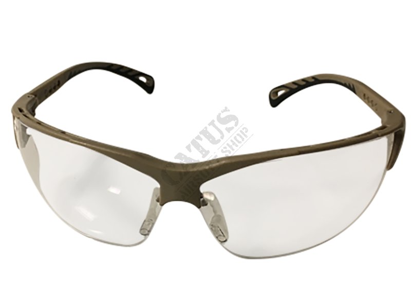 Protective glasses Clear Strike Systems ASG Tan 