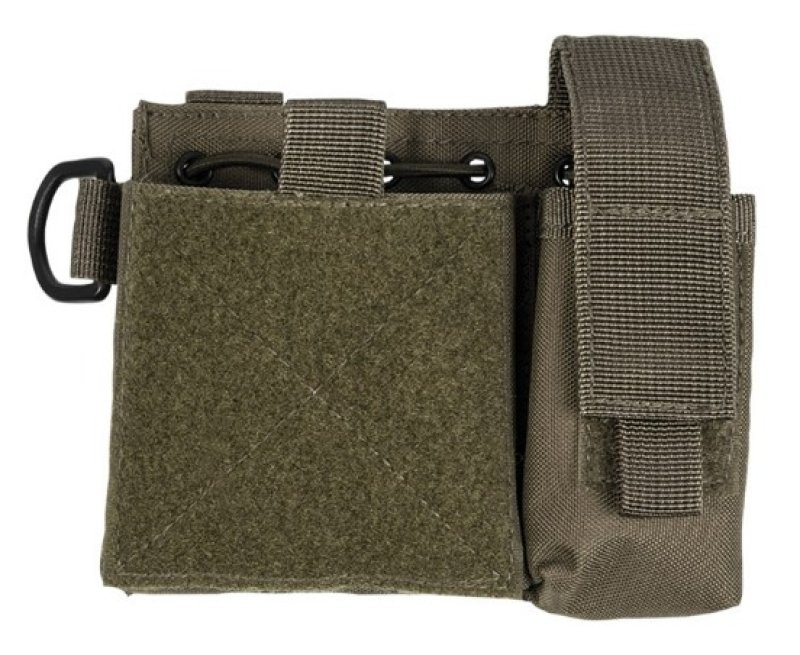 MOLLE Admin Pouch with a pouch for a pistol magazine Mil-Tec Oliva 