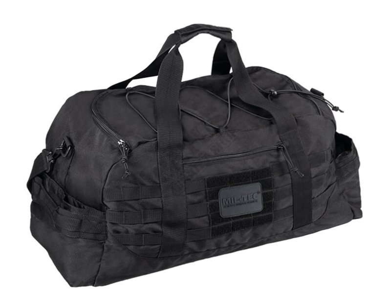 Travel bag US Combat Parachute Cargo medium 54L Mil-Tec Fekete 