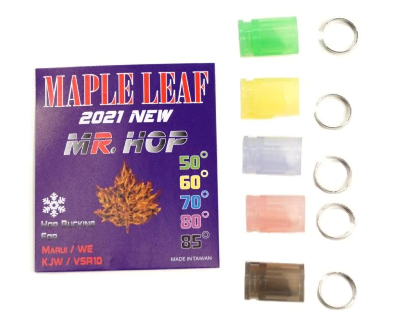 Airsoft MR Silicone Hop-Up Bucking for VSR-10 and GBB 85° Maple Leaf Fekete 