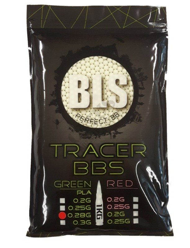 Airsoft BBs BLS Tracer 0,28g 3500pcs Glow in the Dark 