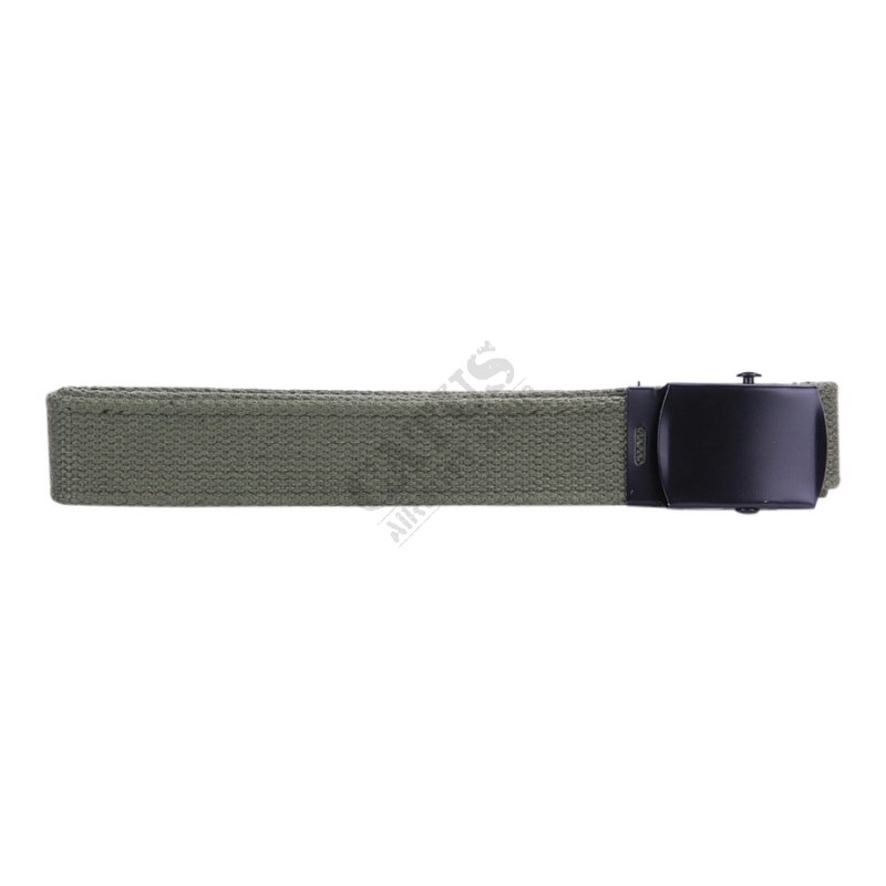 Tactical belt with black buckle 130cm Fostex Oliva 