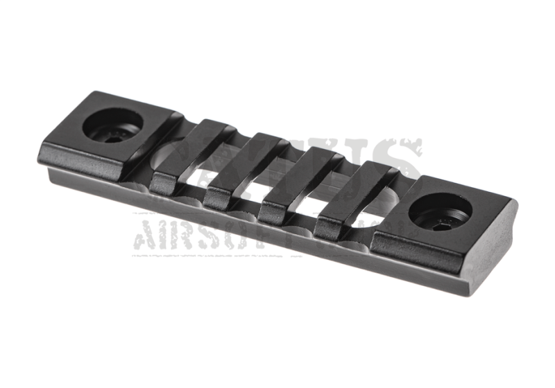 Airsoft RIS rail for KeyMod handguard 5 Slot Metal Fekete 