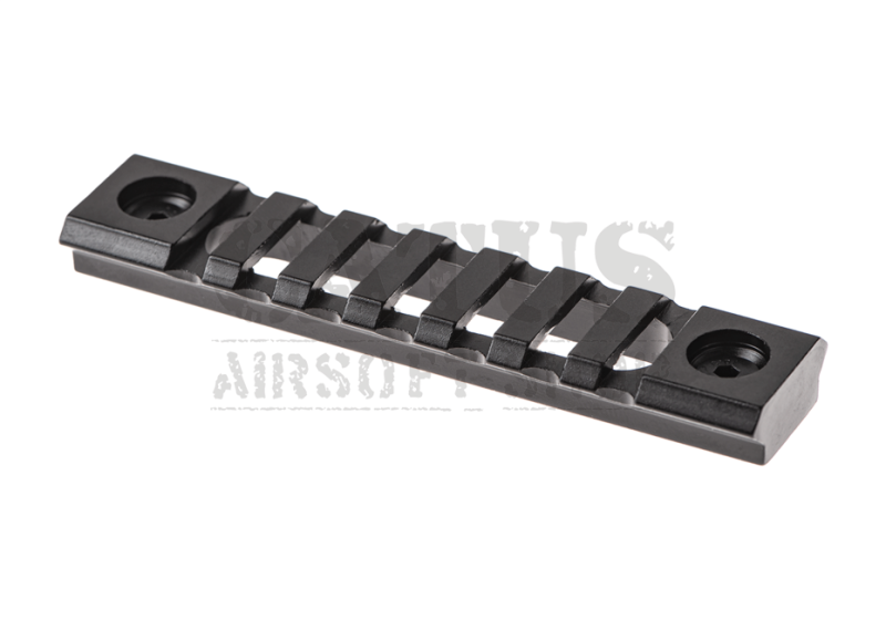 Airsoft RIS rail for KeyMod handguard 7 Slot Metal Fekete 