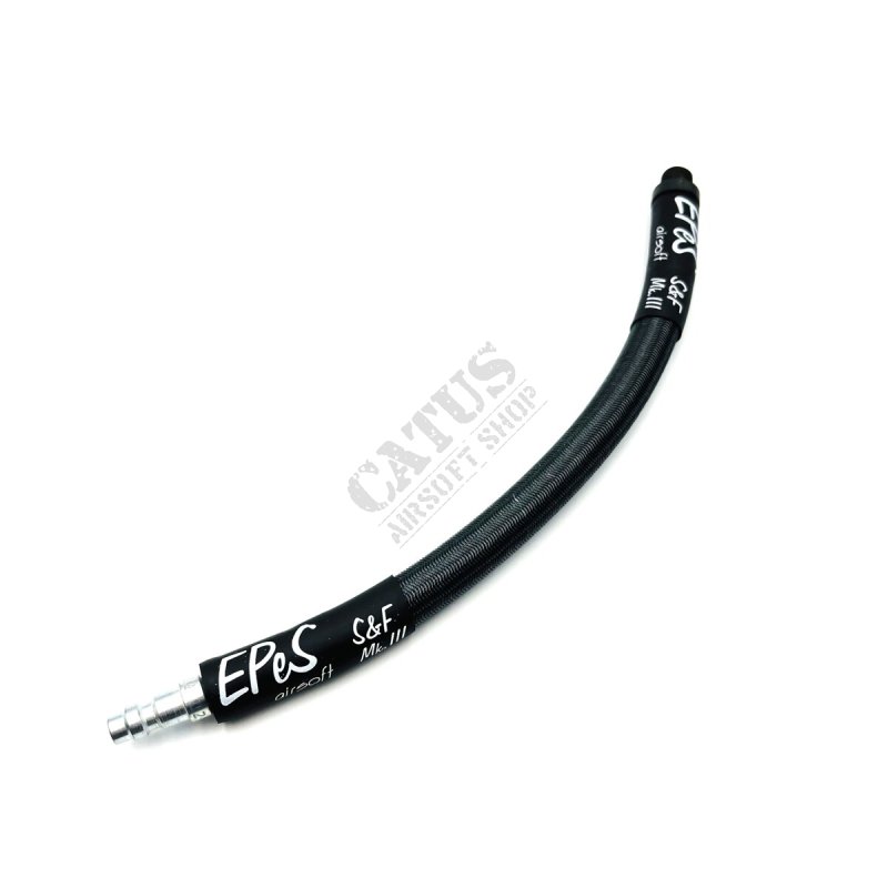 EPeS Airsoft IGL hose S&F Mk.III for HPA system 20cm - 1/8NPT Szürke 