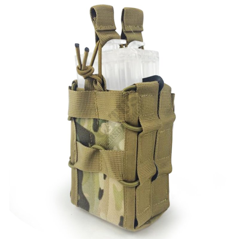 MOLLE double open pouch for M4 magazines Delta Armory Multicam 