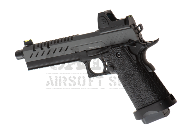 Vorsk airsoft pistol GBB Hi-Capa 5.1 + BDS Green Gas Grey 
