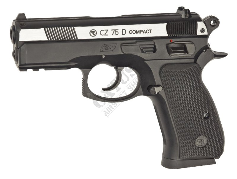 ASG airgun CZ 75D Compact 4,5mm CO2 NBB Dual Tone 