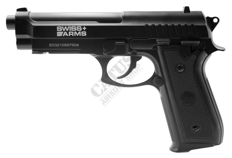 Swiss Arms airgun SA P92 4,5mm CO2 NBB Fekete 