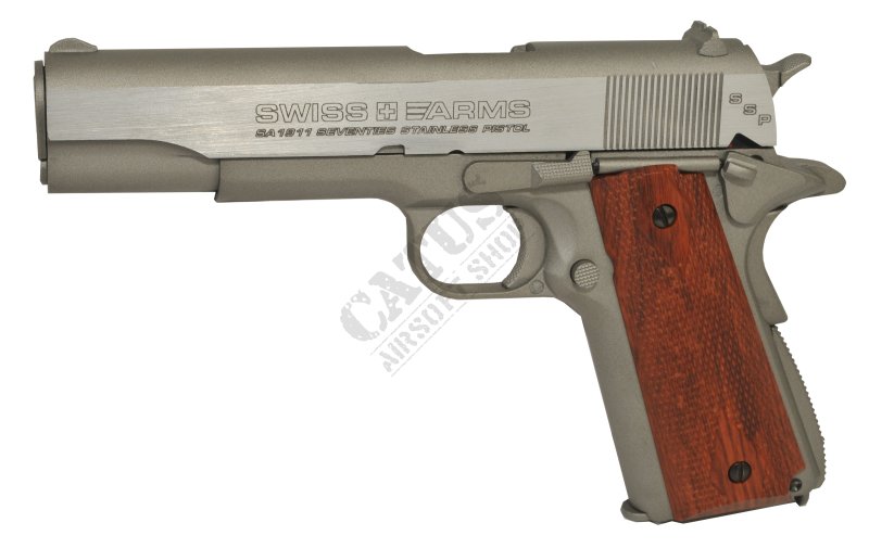 Swiss Arms airgun 1911 Seventies 4,5mm CO2 GBB  