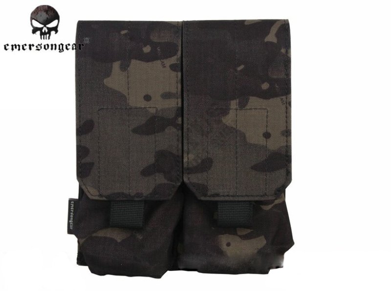 MOLLE double pouch for M4 magazines LBT Style Emerson Multicam black 