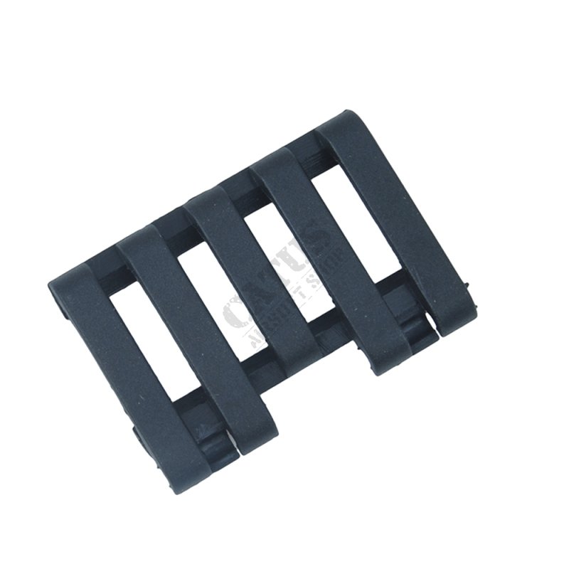 Airsoft cover for RIS rail Wire Loom 5 slot MP Fekete 