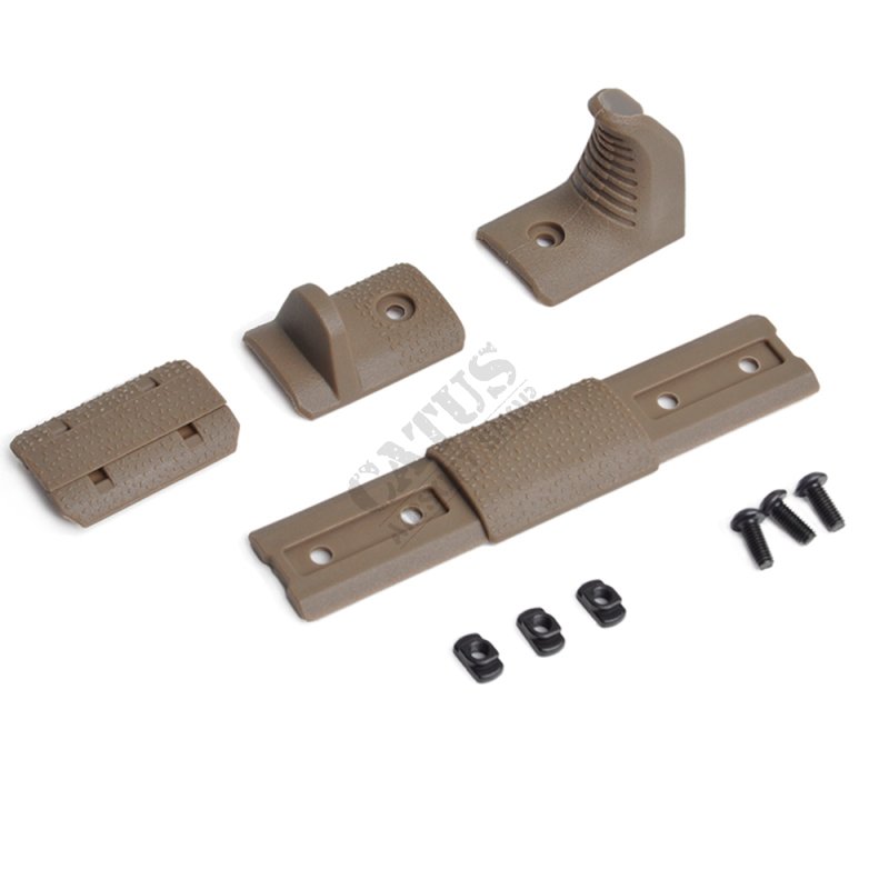 Airsoft Cover and Hand Stop Kit for KeyMod/M-Lok MP Dark Earth 