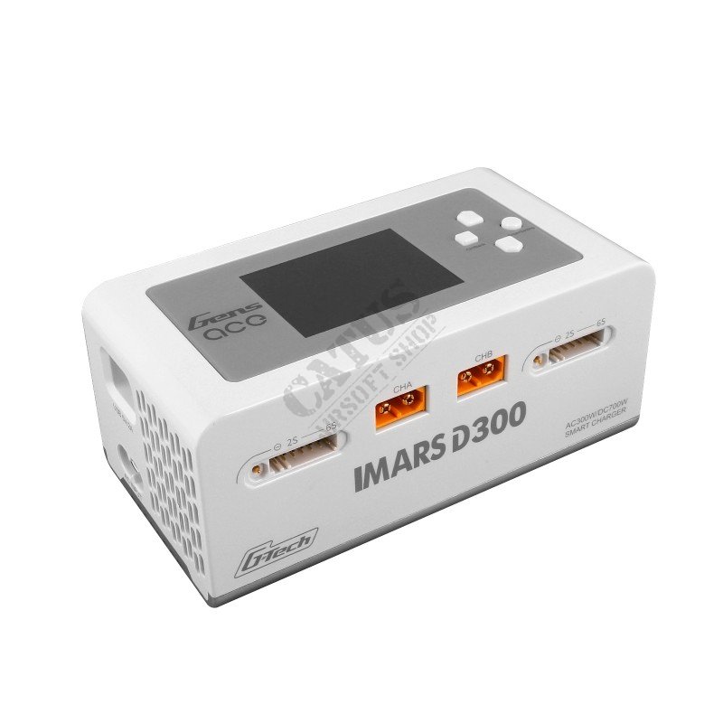 Gens Ace airsoft charger Imars D300 G-Tech Smart LiPo/LiHV/LiFe/NiMH Fehér 