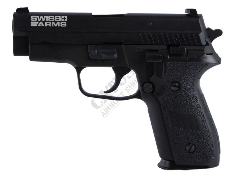 WE GBB SA Navy P229 Green Gas airsoft pisztoly Fekete 
