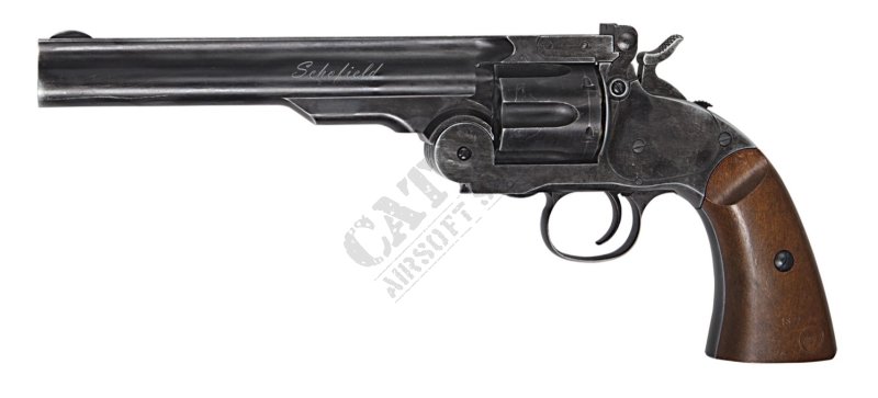 ASG NBB Revolver Schofield 6" CO2 airsoft pisztoly Fekete 