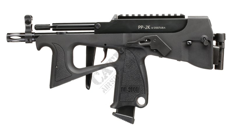 Modify airsoft gun PP-2K GBB Fekete 