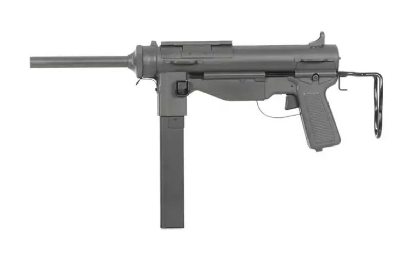 Snow Wolf Airsoft Gun M3A1 Full Metal Fekete 