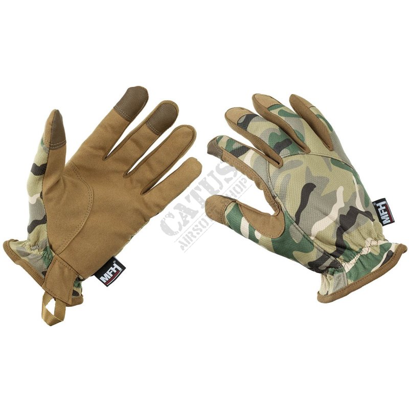 Tactical gloves "Lightweight" MFH Camo S