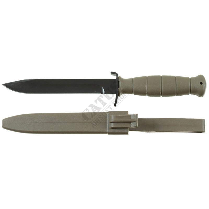 Austrian tactical knife with fixed blade BH MFH Oliva 
