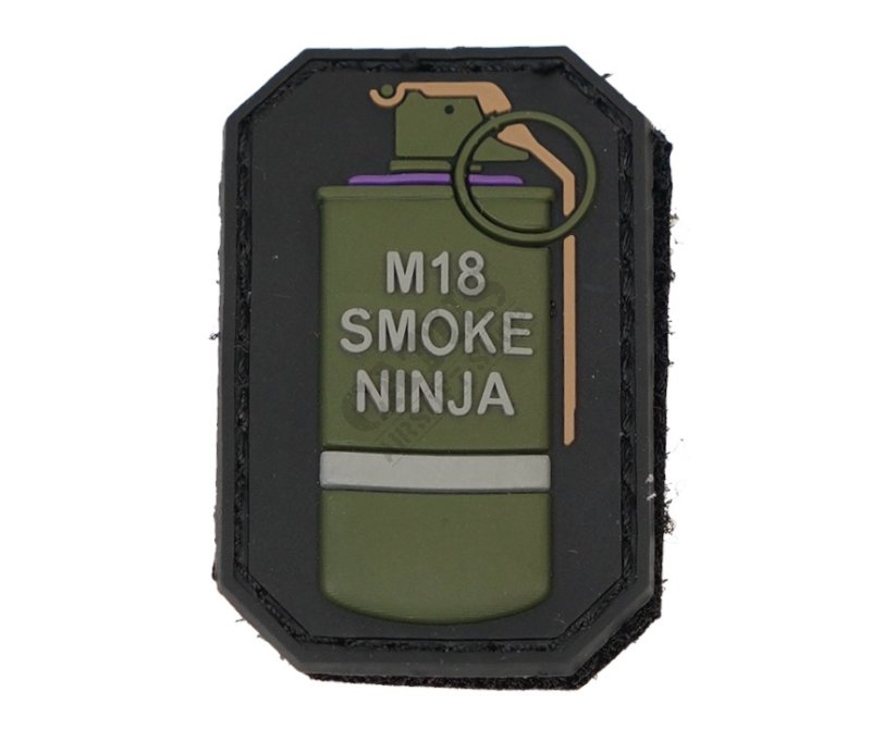 Patch M18 Smoke Ninja PVC EMERSON Olíva-Lila 