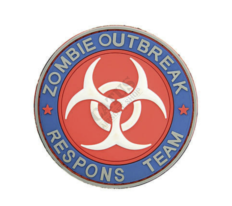 Velcro Patch ZOMBIE OUTBREAK Emerson Piros 