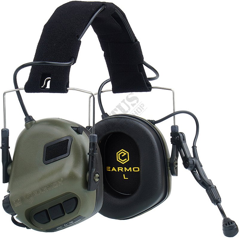 M32 Tactical Communication Hearing Protector Earmor Foliage Green 