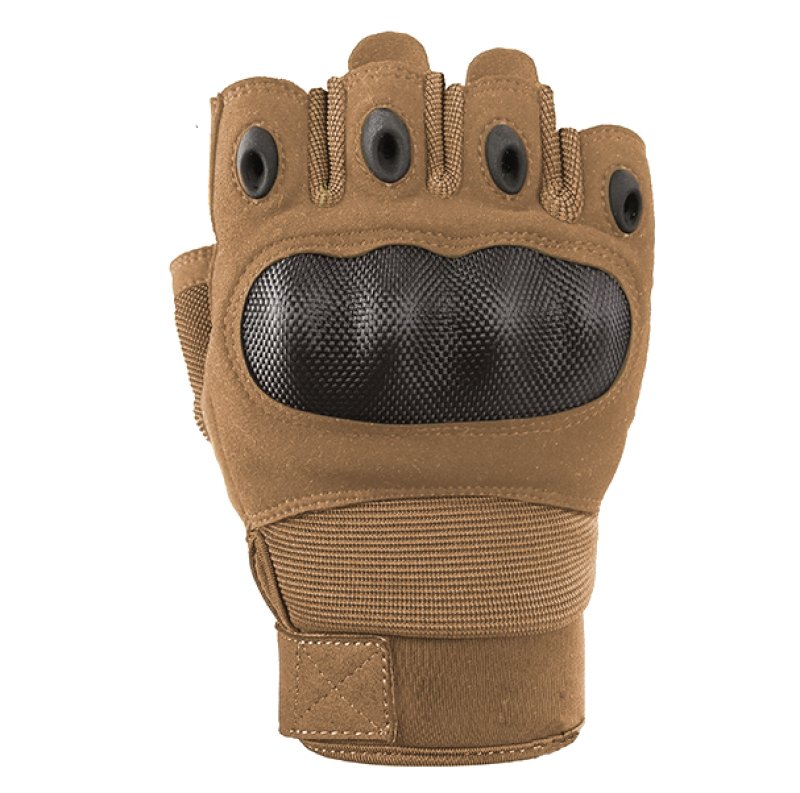 Tactical Gloves Half Finger Emerson Tan L