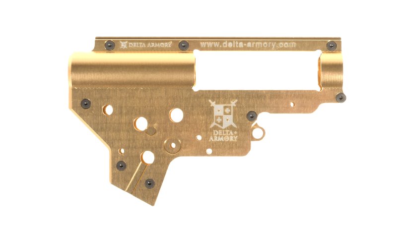 Airsoft mechabox csontváz V2 Delta Armory gold