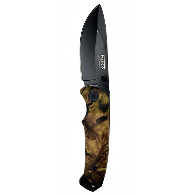 Knife camo black carver FOSCO  