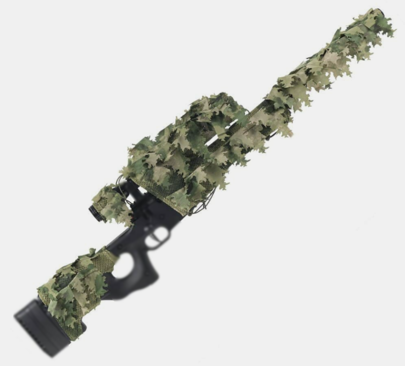 Camouflage cover for long rifle SSG96 3D Leaf cover Novritch Everglade 